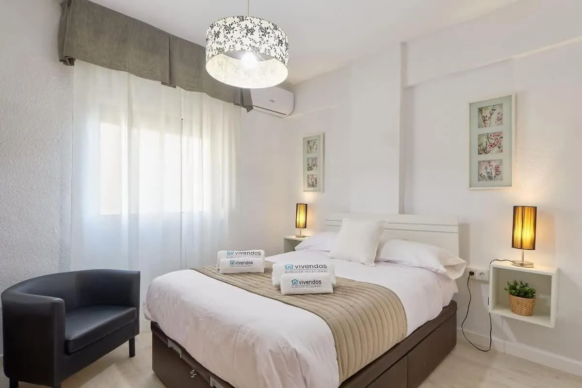 Apartamento Málaga piso centrico a 5 minutos de la playa 0*,